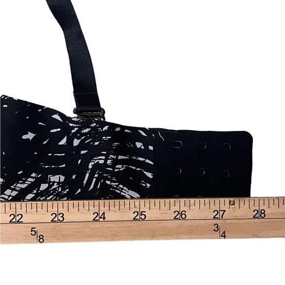 KNIX Everyday Evolution Bra Women’s 1 Black White Scoop Neck Wireless Reversible - Picture 5 of 8